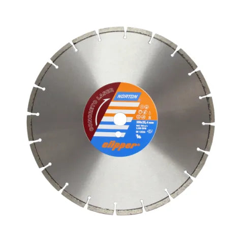 DISCO DIAMANTADO 350MM X 25,4MM SEGM(CONCRETO) CLIPPER