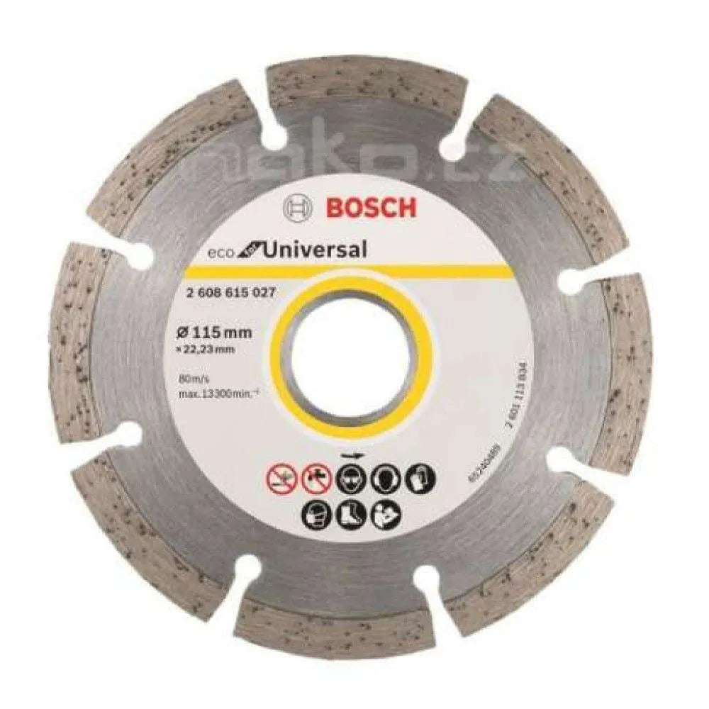 Disco diamantado segmentado Bosch universal 115x22,23x2,0x7mm