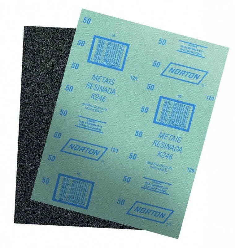 LIXA FERRO (PANO) ROLO METALITE 50X45000 K246 GR80 NORTON